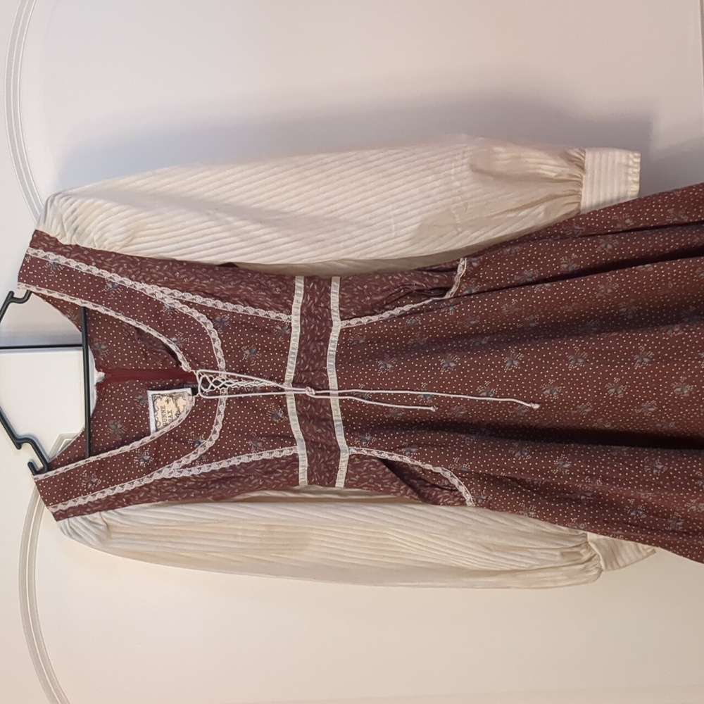 Gunne Sax Vintage Calico Dress - Picture 2 of 14